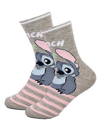 Chaussettes Pack Fille DISNEY LILO ET STITCH Pack de 3