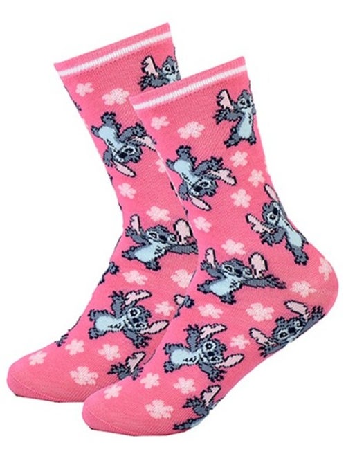 Chaussettes Pack Fille DISNEY LILO ET STITCH Pack de 3 - Kiabi Chaussettes Pack Fille DISNEY LILO ET STITCH Pack de 3 - Kiabi