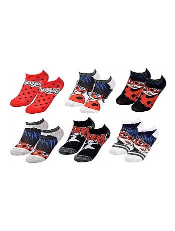 Chaussettes Pack Fille MIRACULOUS - Pack de 6