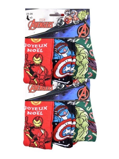 Chaussettes Pack Garçon AVENGERS - Pack de 6 - Kiabi Chaussettes Pack Garçon AVENGERS - Pack de 6 - Kiabi