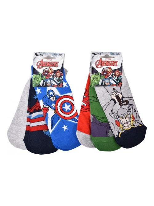 Chaussettes Pack Garçon AVENGERS - Pack de 9 - Kiabi