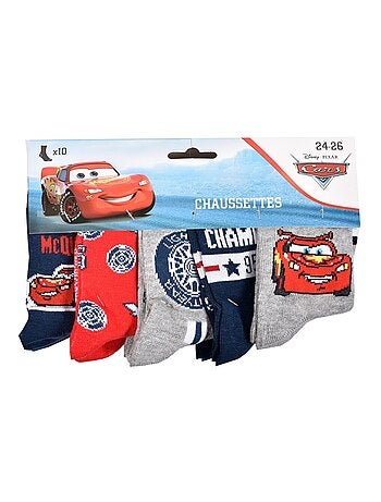 Chaussettes Pack Garçon CARS - Pack de 9