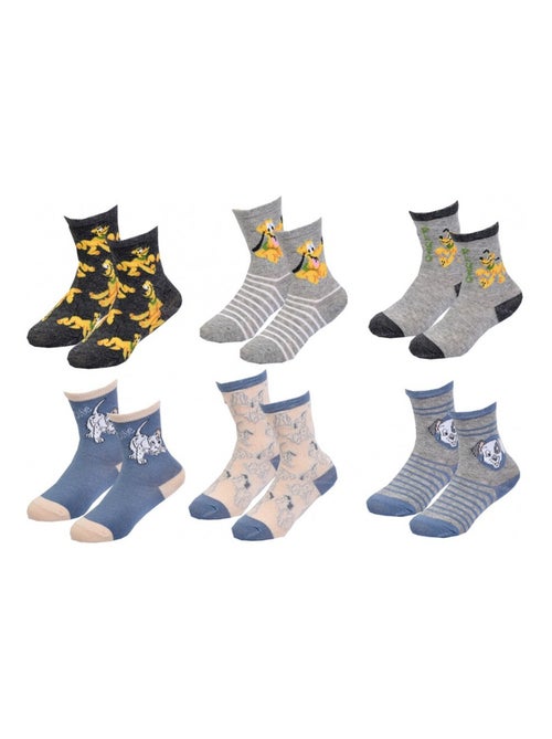 Chaussettes Pack Garçon DISNEY CLASSIC - Pack de 6 - Kiabi