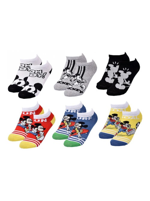 Chaussettes Pack Garçon DISNEY MICKEY MOUSE - Pack de 6 - Kiabi Chaussettes Pack Garçon DISNEY MICKEY MOUSE - Pack de 6 - Kiabi