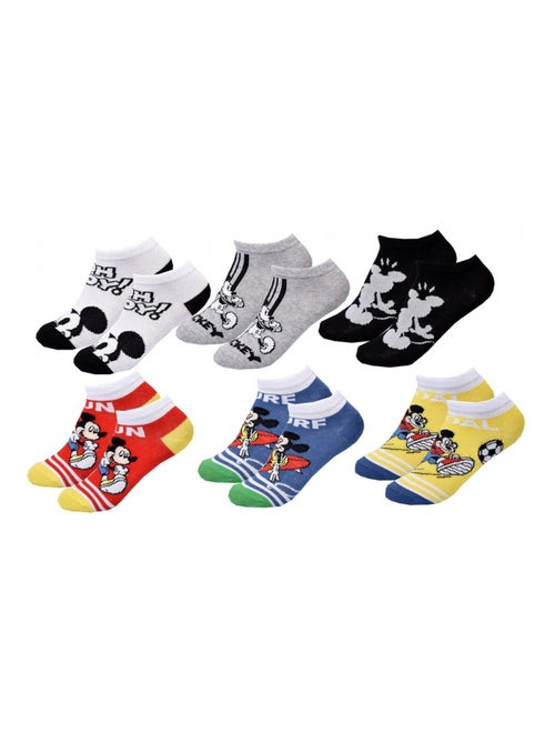 Chaussettes Pack Garçon DISNEY MICKEY MOUSE - Pack de 6 - Kiabi Chaussettes Pack Garçon DISNEY MICKEY MOUSE - Pack de 6 - Kiabi