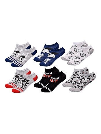 Chaussettes Pack Garçon DISNEY MICKEY MOUSE - Pack de 6