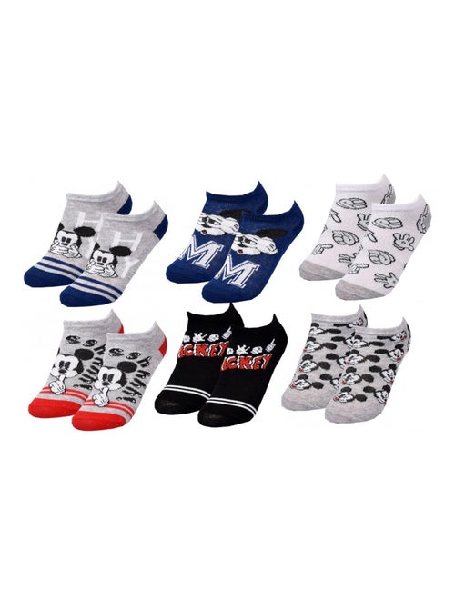Chaussettes Pack Garçon DISNEY MICKEY MOUSE - Pack de 6 - Kiabi Chaussettes Pack Garçon DISNEY MICKEY MOUSE - Pack de 6 - Kiabi