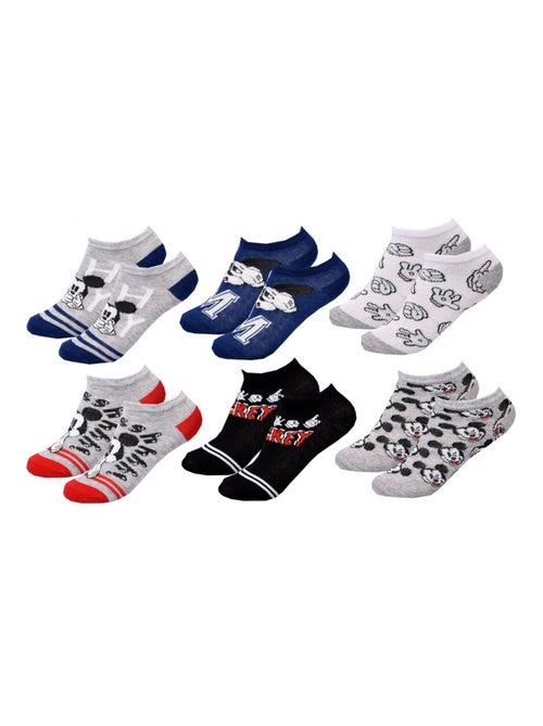 Chaussettes Pack Garçon DISNEY MICKEY MOUSE - Pack de 6 - Kiabi Chaussettes Pack Garçon DISNEY MICKEY MOUSE - Pack de 6 - Kiabi