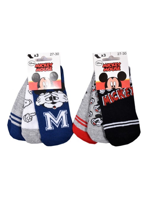 Chaussettes Pack Garçon DISNEY MICKEY MOUSE - Pack de 6 - Kiabi Chaussettes Pack Garçon DISNEY MICKEY MOUSE - Pack de 6 - Kiabi
