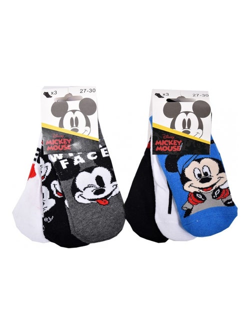 Chaussettes Pack Garçon DISNEY MICKEY MOUSE - Pack de 6 - Kiabi Chaussettes Pack Garçon DISNEY MICKEY MOUSE - Pack de 6 - Kiabi