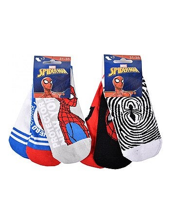 Chaussettes Pack Garçon DISNEY SPIDERMAN - Pack de 6