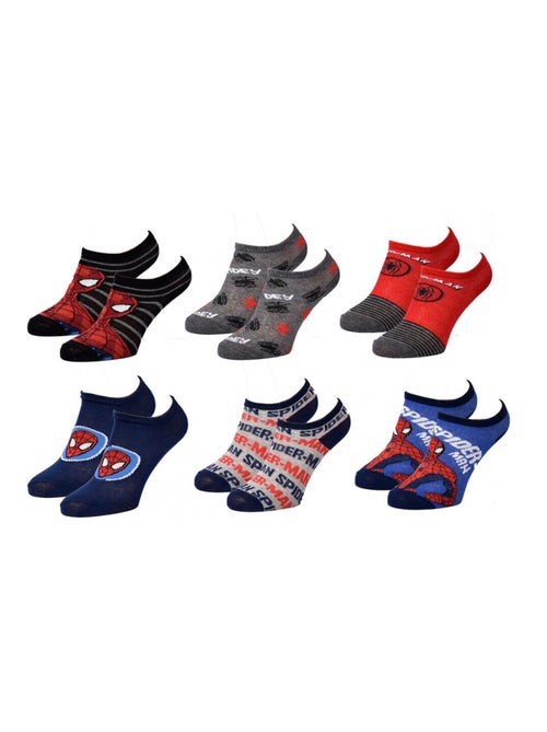 Chaussettes Pack Garçon DISNEY SPIDERMAN - Pack de 6 - Kiabi Chaussettes Pack Garçon DISNEY SPIDERMAN - Pack de 6 - Kiabi