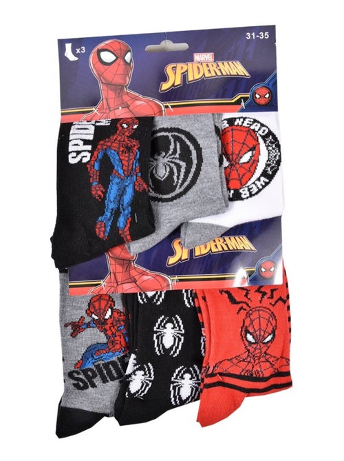 Chaussettes Pack Garçon DISNEY SPIDERMAN - Pack de 6 - Kiabi Chaussettes Pack Garçon DISNEY SPIDERMAN - Pack de 6 - Kiabi