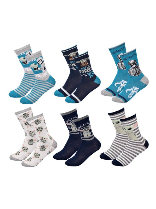 Chaussettes Pack Garçon DISNEY STAR WARS Pack de 6 Paires - Kiabi Chaussettes Pack Garçon DISNEY STAR WARS Pack de 6 Paires - Kiabi