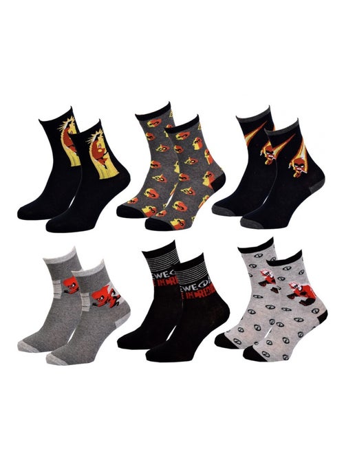 Chaussettes Pack Garçon LES INDESTRUCTIBLES - Pack de 6 - Kiabi Chaussettes Pack Garçon LES INDESTRUCTIBLES - Pack de 6 - Kiabi