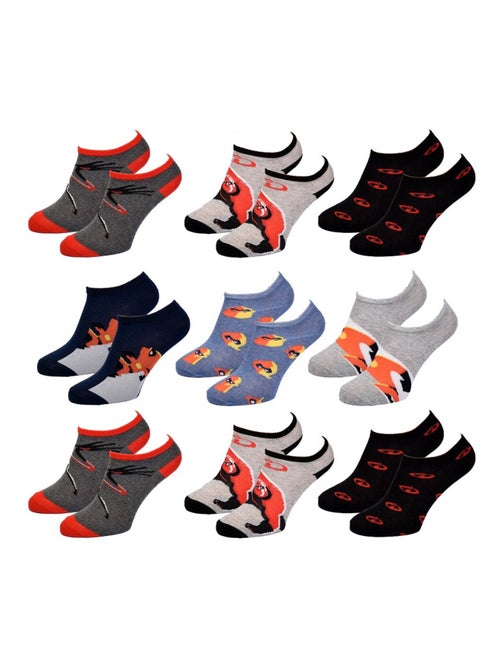 Chaussettes Pack Garçon LES INDESTRUCTIBLES - Pack de 9 - Kiabi