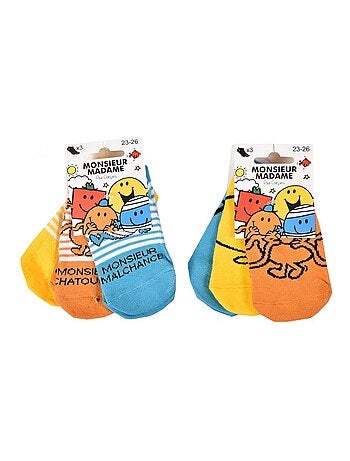 Chaussettes Pack Garçon MONSIEUR MADAME - Pack de 9
