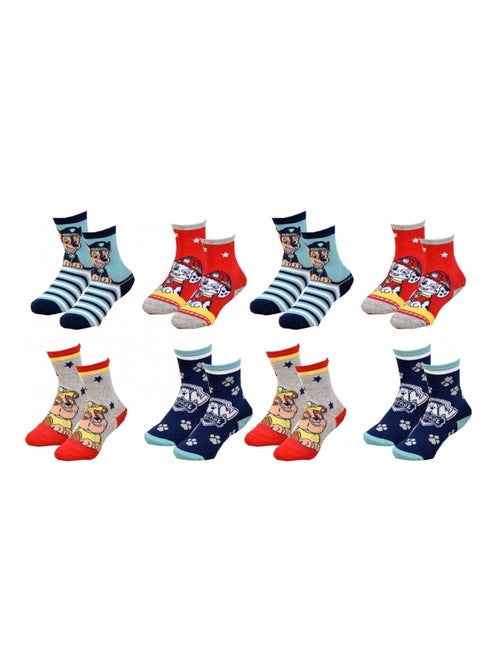 Chaussettes Pack Garçon PAT PATROUILLE - Pack de 8 - Kiabi