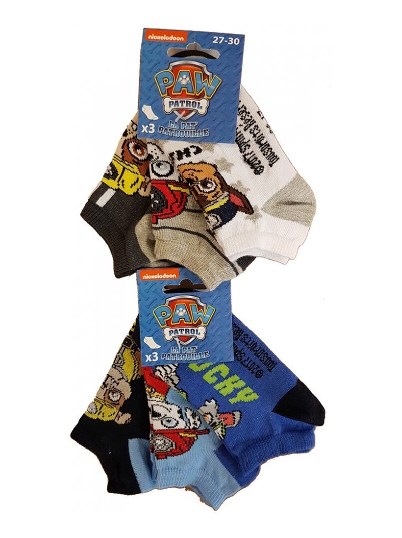 Chaussettes Pack Garçon PAT PATROUILLE - Pack de 9 Gris Multicolore Gris - Kiabi