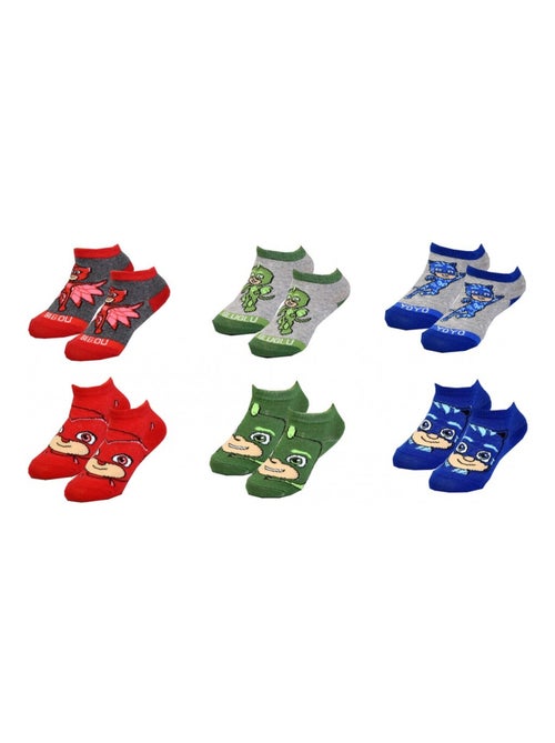 Chaussettes Pack Garçon PYJAMASQUE - Pack de 6 - Kiabi Chaussettes Pack Garçon PYJAMASQUE - Pack de 6 - Kiabi