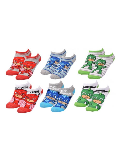 Chaussettes Pack Garçon PYJAMASQUE - Pack de 6 - Kiabi Chaussettes Pack Garçon PYJAMASQUE - Pack de 6 - Kiabi