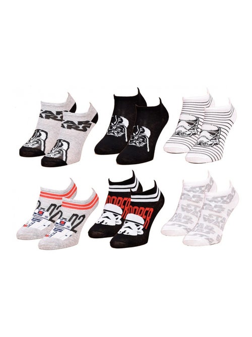 Chaussettes Pack Garçon STAR WARS - Pack de 6 - Kiabi Chaussettes Pack Garçon STAR WARS - Pack de 6 - Kiabi