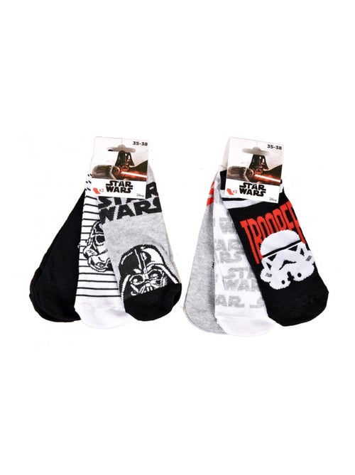 Chaussettes Pack Garçon STAR WARS - Pack de 6 - Kiabi Chaussettes Pack Garçon STAR WARS - Pack de 6 - Kiabi