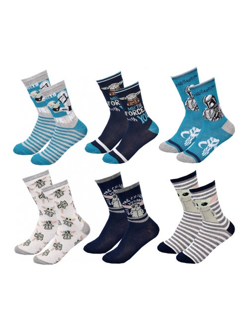 Chaussettes Pack Garçon STAR WARS - Pack de 6 - Kiabi Chaussettes Pack Garçon STAR WARS - Pack de 6 - Kiabi