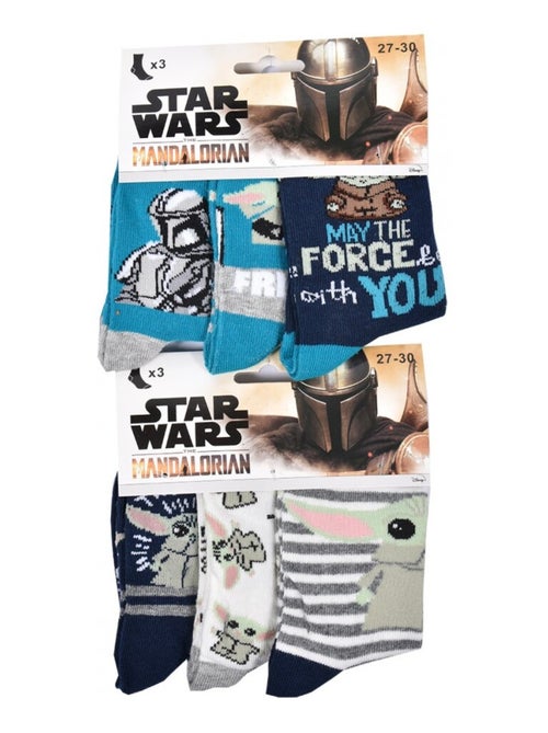 Chaussettes Pack Garçon STAR WARS - Pack de 6 - Kiabi Chaussettes Pack Garçon STAR WARS - Pack de 6 - Kiabi