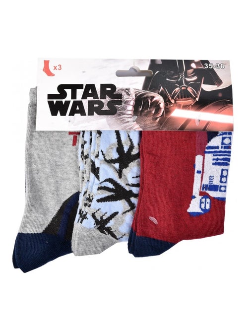 Chaussettes Pack Garçon STAR WARS - Pack de 6 - Kiabi Chaussettes Pack Garçon STAR WARS - Pack de 6 - Kiabi
