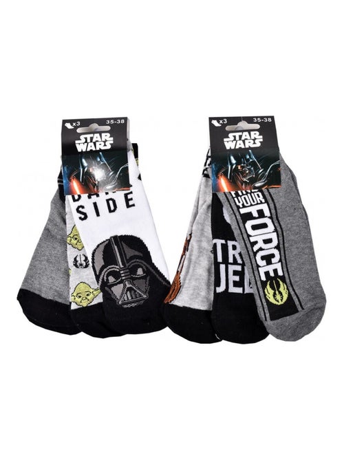 Chaussettes Pack Garçon STAR WARS - Pack de 9 - Kiabi