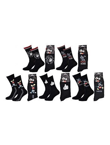 Chaussettes Pack Homme DISNEY MICKEY MOUSE - Pack de 5