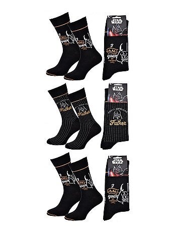 Chaussettes Pack Homme DISNEY STAR WARS - Pack de 3