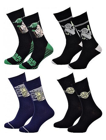 Chaussettes Pack Homme DISNEY STAR WARS - Pack de 4