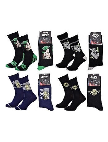 Chaussettes Pack Homme DISNEY STAR WARS - Pack de 4