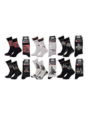 Chaussettes Pack Homme DISNEY STAR WARS - Pack de 6