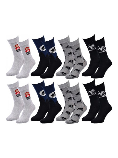 Chaussettes Pack HOMME E.T L'EXTRATERRESTRE - Pack de 8 - Kiabi Chaussettes Pack HOMME E.T L'EXTRATERRESTRE - Pack de 8 - Kiabi