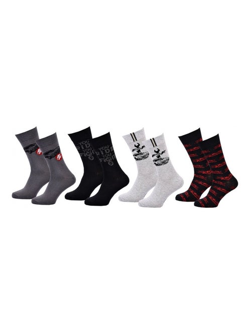 Chaussettes Pack HOMME FAST AND FURIOUS - Pack de 4 - Kiabi Chaussettes Pack HOMME FAST AND FURIOUS - Pack de 4 - Kiabi
