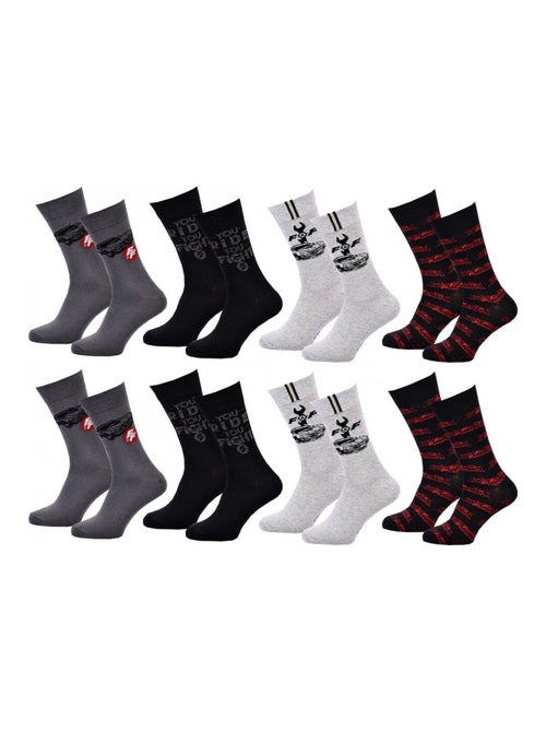 Chaussettes Pack HOMME FAST AND FURIOUS - Pack de 8 - Kiabi Chaussettes Pack HOMME FAST AND FURIOUS - Pack de 8 - Kiabi