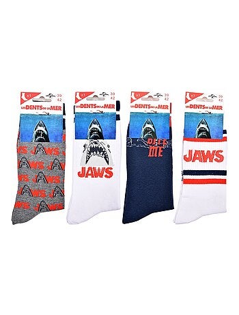 Chaussettes Pack HOMME JAWS - Pack de 4