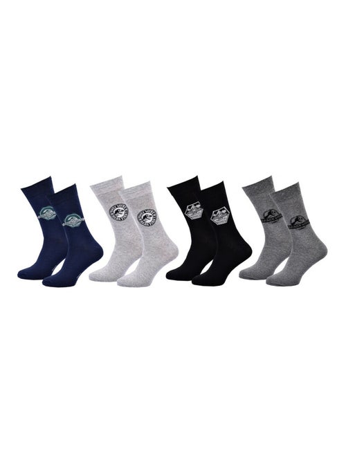 Chaussettes Pack HOMME JURASSIC WORLD - Pack de 4 - Kiabi Chaussettes Pack HOMME JURASSIC WORLD - Pack de 4 - Kiabi