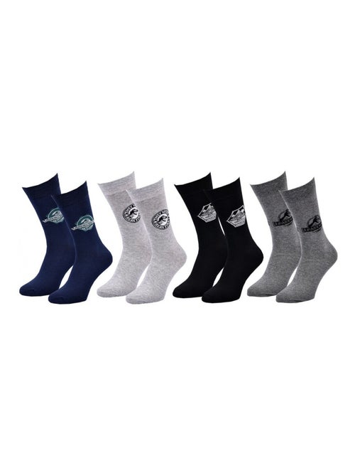 Chaussettes Pack HOMME JURASSIC WORLD - Pack de 4 - Kiabi Chaussettes Pack HOMME JURASSIC WORLD - Pack de 4 - Kiabi