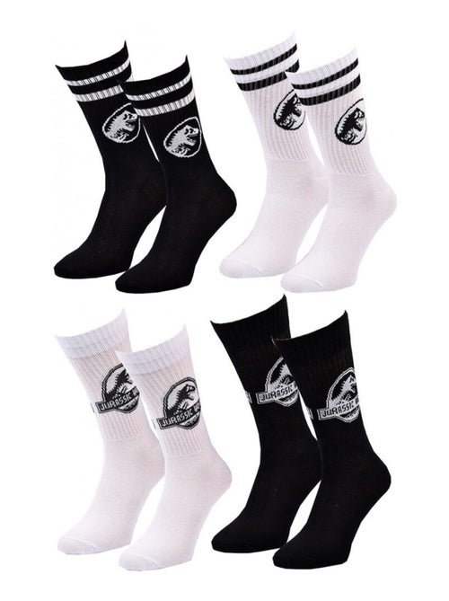 Chaussettes Pack HOMME JURASSIC WORLD - Pack de 4 - Kiabi Chaussettes Pack HOMME JURASSIC WORLD - Pack de 4 - Kiabi