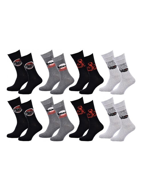Chaussettes Pack HOMME K2000 - Pack de 8 - Kiabi Chaussettes Pack HOMME K2000 - Pack de 8 - Kiabi