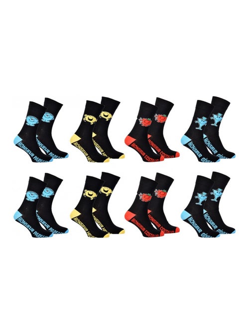 Chaussettes Pack HOMME MONSIEUR MADAME - Pack de 9 - Kiabi Chaussettes Pack HOMME MONSIEUR MADAME - Pack de 9 - Kiabi