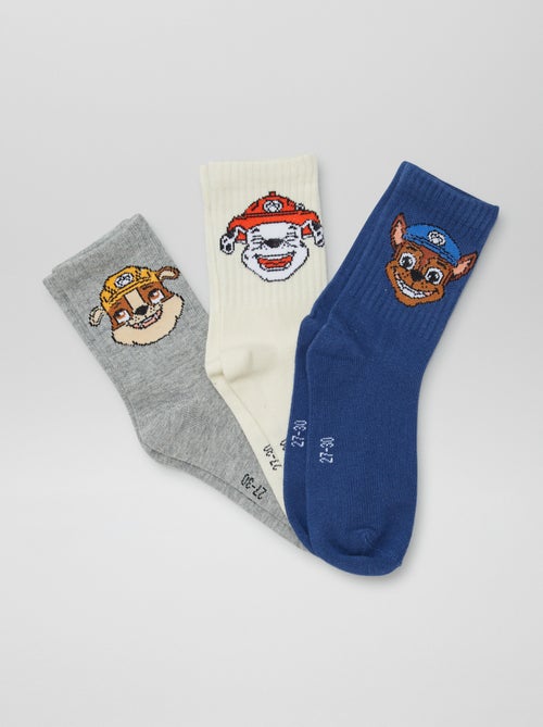 Chaussettes 'Pat Patrouille' - lot de 3 - Kiabi