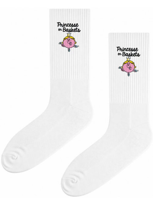 Chaussettes PRINCESSE EN BASKET - Kiabi Chaussettes PRINCESSE EN BASKET - Kiabi