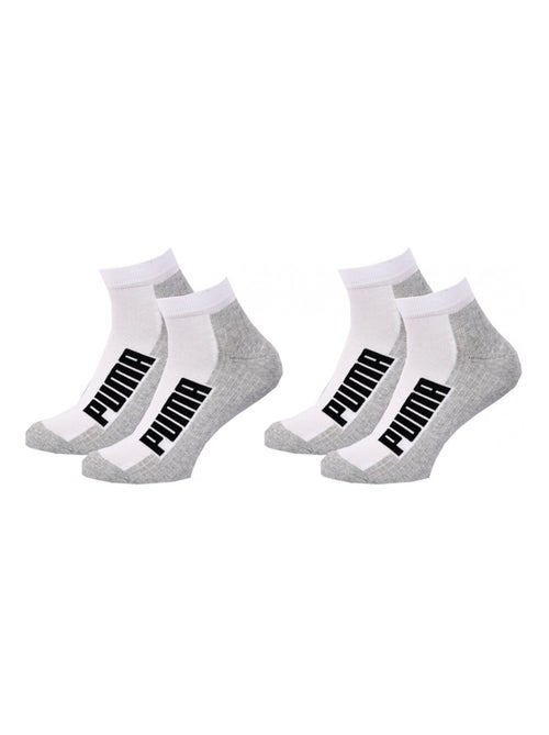 Chaussettes PUMA QUARTER - Pack de 2 - Kiabi Chaussettes PUMA QUARTER - Pack de 2 - Kiabi