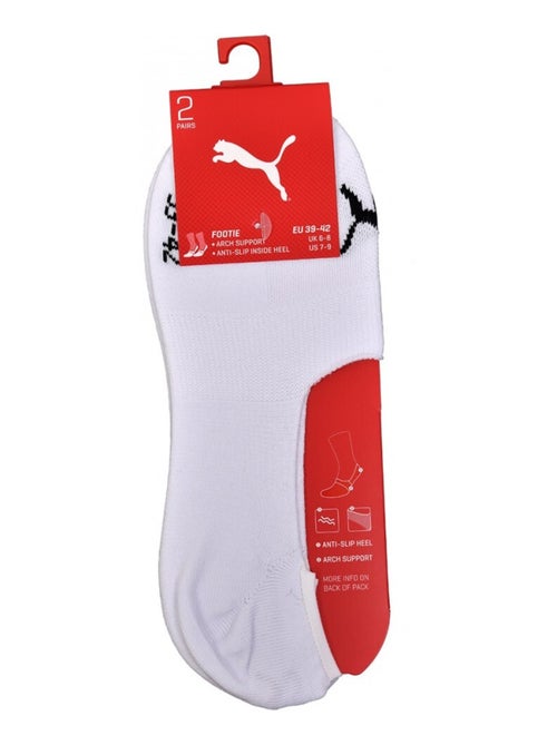 Chaussettes PUMA Socquettes FOOTIES - Pack de 4 - Kiabi Chaussettes PUMA Socquettes FOOTIES - Pack de 4 - Kiabi