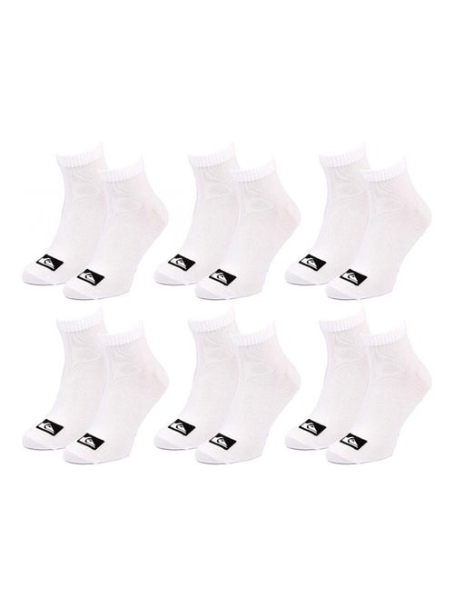 Chaussettes quiksilver quarter - pack de 6 - Kiabi Chaussettes quiksilver quarter - pack de 6 - Kiabi